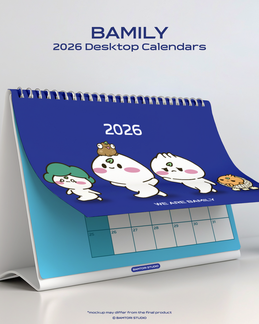 BAMILY 2026 CALENDAR