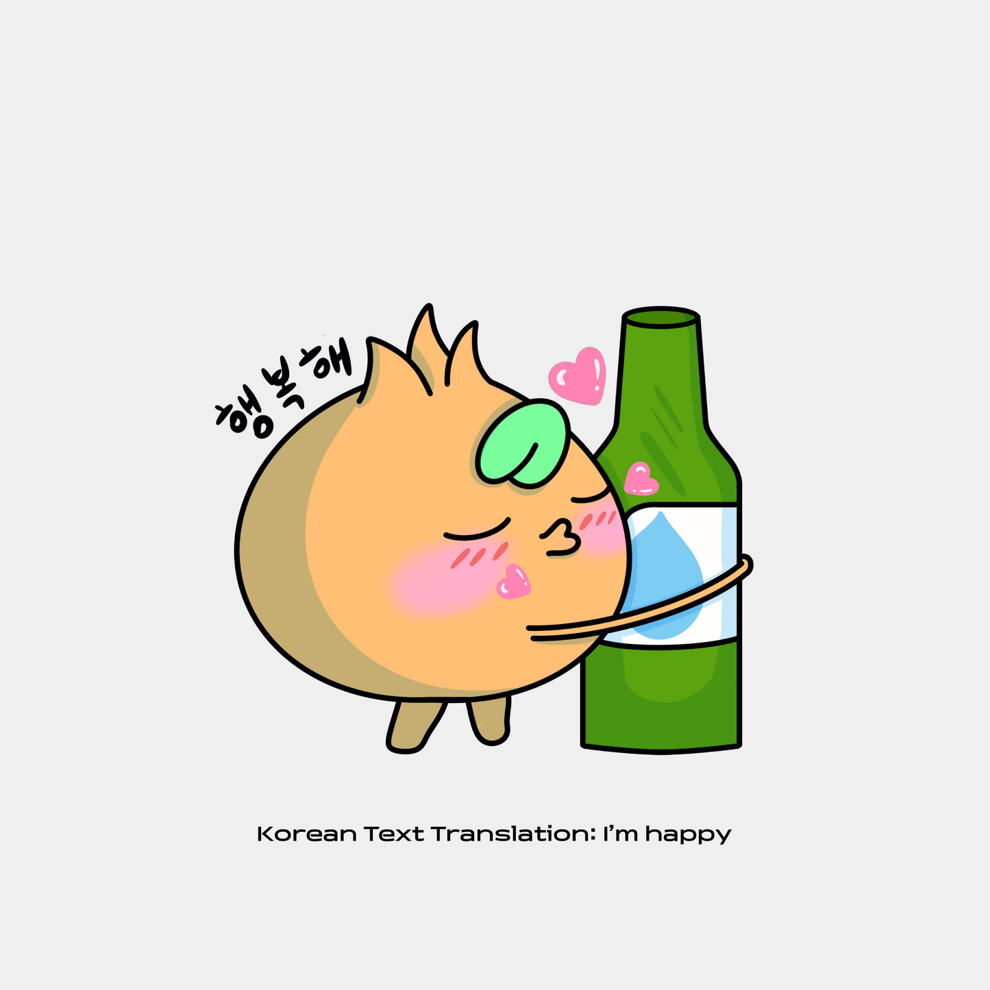 Tipsy Bamily Soju Glasses