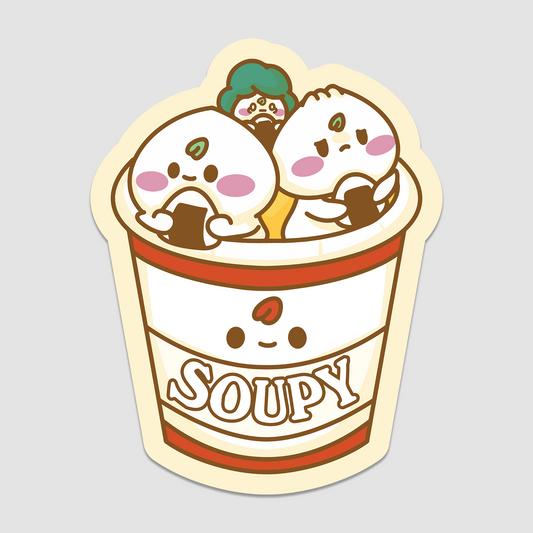 Bamtori/Mandu/Broc Soupy Sticker